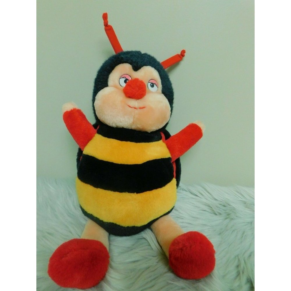 Vintage Shalom Bumble Bee Plush Stuffed Toy